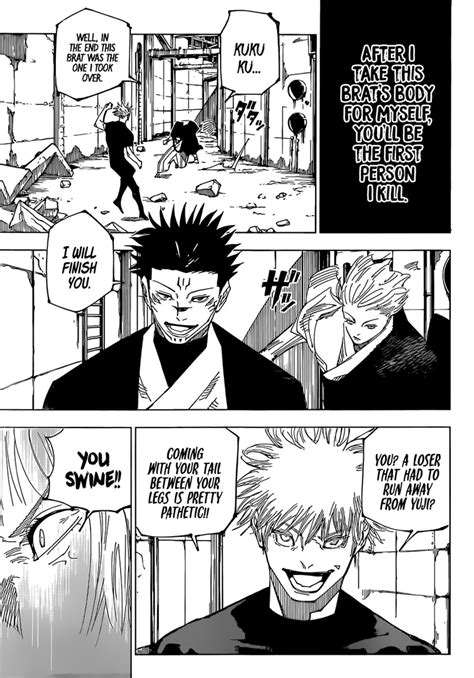 jujutsu kaisen manga 221|Jujutsu Kaisen Chapter 221